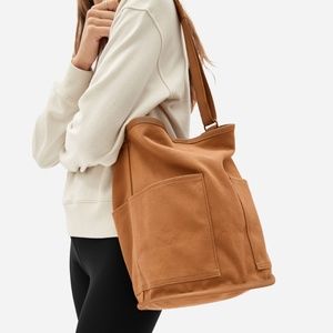 Everlane Lantern Bag -- Tan/Khaki -- NWT